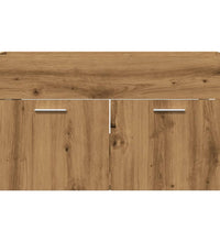 Waschbeckenunterschrank Artisan-Eiche 90x38,5x46 Holzwerkstoff