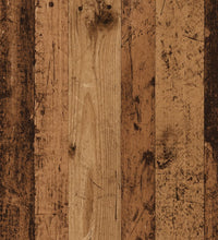 Bad-Hängeschrank Altholz-Optik 30x30x80 cm Holzwerkstoff