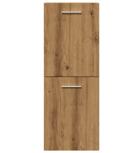 Bad-Hängeschrank Artisan-Eiche 30x30x80 cm Holzwerkstoff