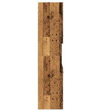 Bad-Hängeschrank Altholz-Optik 30x30x130 cm Holzwerkstoff