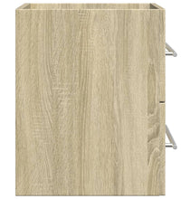 Waschbeckenunterschrank Sonoma-Eiche 60x38,5x48cm Holzwerkstoff