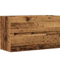 Bad-Hängeschrank Altholz-Optik 80x38,5x45 cm Holzwerkstoff