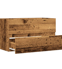 Bad-Hängeschrank Altholz-Optik 80x38,5x45 cm Holzwerkstoff