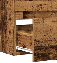 Bad-Hängeschrank Altholz-Optik 80x38,5x45 cm Holzwerkstoff