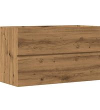 Bad-Hängeschrank Artisan-Eiche 80x38,5x45 cm Holzwerkstoff