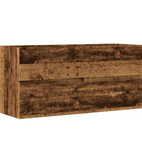 Waschbeckenschrank Altholz-Optik 100x38,5x45 cm Holzwerkstoff
