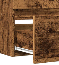 Waschbeckenschrank Altholz-Optik 100x38,5x45 cm Holzwerkstoff