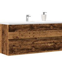 Waschbeckenschrank Altholz-Optik 100x38,5x45 cm Holzwerkstoff