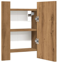 LED-Spiegelschrank Artisan-Eiche 40x12x45 cm Holzwerkstoff