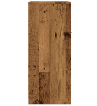 Badschrank Altholz-Optik 60x33x80 cm Holzwerkstoff