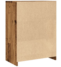 Badschrank Altholz-Optik 60x33x80 cm Holzwerkstoff