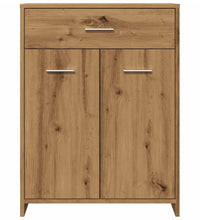 Badschrank Artisan-Eiche 60x33x80 cm Holzwerkstoff