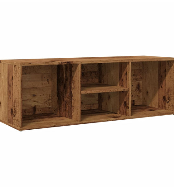 Schuhbank Altholz-Optik 105x35x35 cm Holzwerkstoff