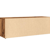 Schuhbank Altholz-Optik 105x35x35 cm Holzwerkstoff