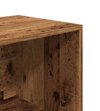 Schuhbank Altholz-Optik 105x35x35 cm Holzwerkstoff