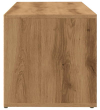 Schuhbank Artisan-Eiche 105x35x35 cm Holzwerkstoff