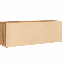 Schuhbank Artisan-Eiche 105x35x35 cm Holzwerkstoff