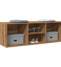 Schuhbank Artisan-Eiche 105x35x35 cm Holzwerkstoff