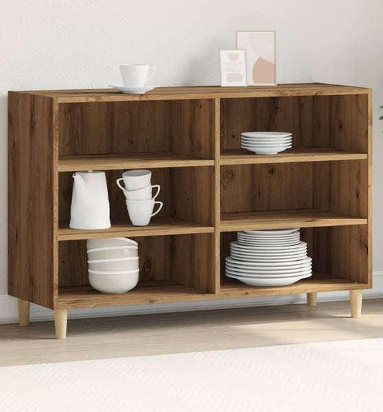 Sideboard Artisan-Eiche 103,5x35x70 cm Holzwerkstoff