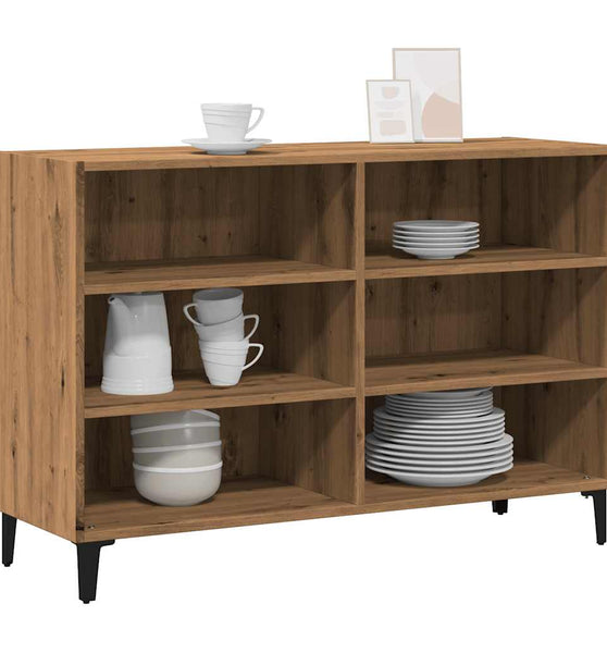 Sideboard Artisan-Eiche 103,5x35x70 cm Holzwerkstoff