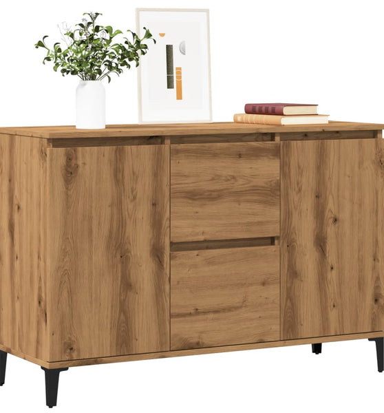 Sideboard Artisan-Eiche 102x35x70 cm Holzwerkstoff