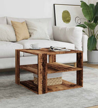 Couchtisch Altholz-Optik 58x58x40 cm Holzwerkstoff