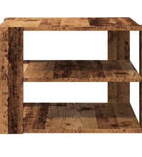 Couchtisch Altholz-Optik 58x58x40 cm Holzwerkstoff