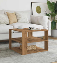 Couchtisch Artisan-Eiche 58x58x40 cm Holzwerkstoff