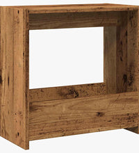 Beistelltisch Altholz-Optik 50x26x50 cm Holzwerkstoff