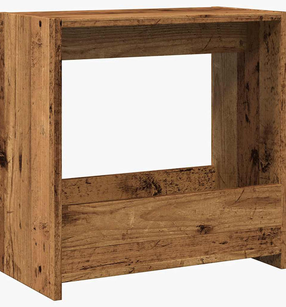 Beistelltisch Altholz-Optik 50x26x50 cm Holzwerkstoff