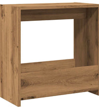 Beistelltisch Artisan-Eiche 50x26x50 cm Holzwerkstoff