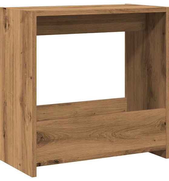 Beistelltisch Artisan-Eiche 50x26x50 cm Holzwerkstoff