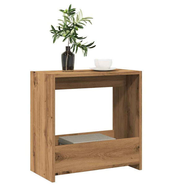 Beistelltisch Artisan-Eiche 50x26x50 cm Holzwerkstoff