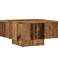 Couchtisch Altholz-Optik 60x60x31,5 cm Holzwerkstoff