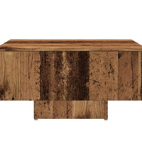 Couchtisch Altholz-Optik 60x60x31,5 cm Holzwerkstoff