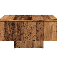 Couchtisch Altholz-Optik 60x60x31,5 cm Holzwerkstoff