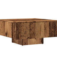 Couchtisch Altholz-Optik 60x60x31,5 cm Holzwerkstoff