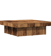 Couchtisch Altholz-Optik 90x90x28 cm Holzwerkstoff