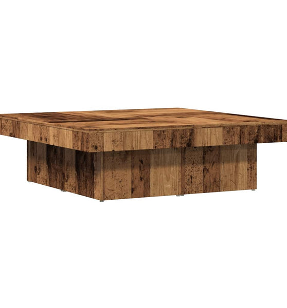 Couchtisch Altholz-Optik 90x90x28 cm Holzwerkstoff