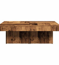 Couchtisch Altholz-Optik 90x90x28 cm Holzwerkstoff