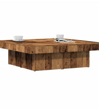 Couchtisch Altholz-Optik 90x90x28 cm Holzwerkstoff