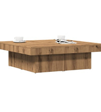 Couchtisch Artisan-Eiche 90x90x28 cm Holzwerkstoff