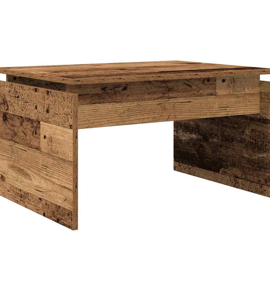 Couchtisch Altholz-Optik 68x50x38 cm Holzwerkstoff