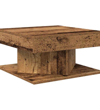 Couchtisch Altholz-Optik 55x55x30 cm Holzwerkstoff