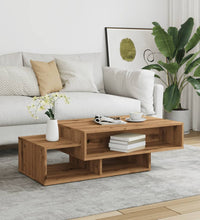 Couchtisch Artisan-Eiche 105x55x32 cm Holzwerkstoff