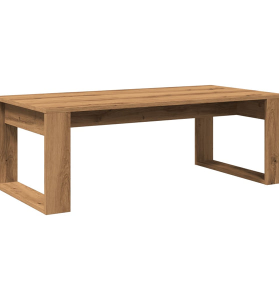 Couchtisch Artisan-Eiche 102x50x35 cm Holzwerkstoff