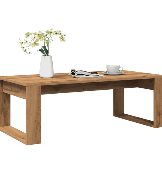 Couchtisch Artisan-Eiche 102x50x35 cm Holzwerkstoff