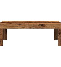 Couchtisch Altholz-Optik 102x50x35 cm Holzwerkstoff