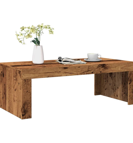 Couchtisch Altholz-Optik 102x50x35 cm Holzwerkstoff