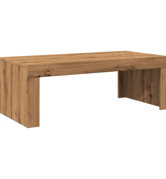 Couchtisch Artisan-Eiche 102x50x35 cm Holzwerkstoff